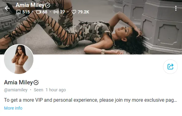 amiamiley OnlyFans Account