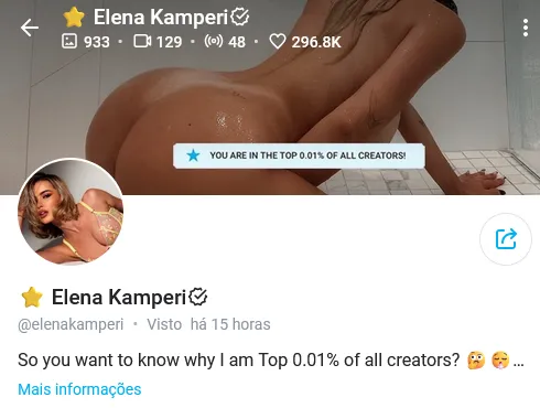 elenakamperi OnlyFans Account