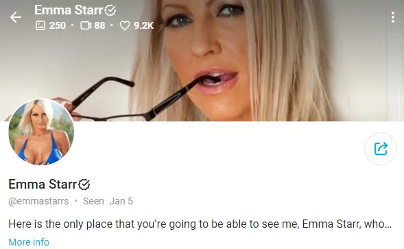 emmastarrs OnlyFans Account
