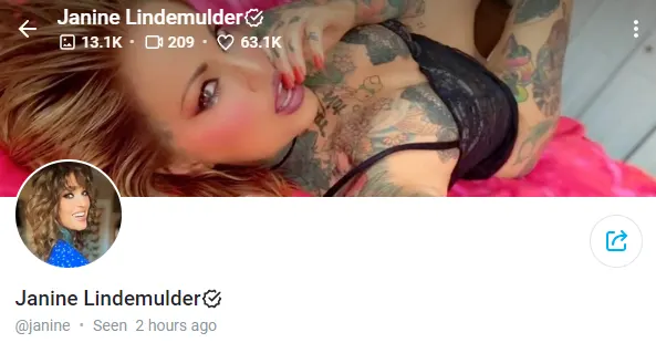 janine OnlyFans Account