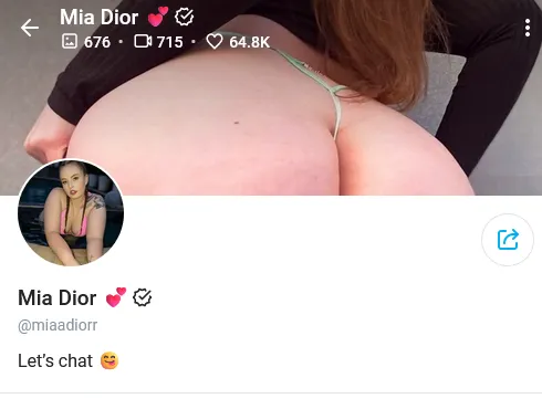 miaadiorr OnlyFans Account