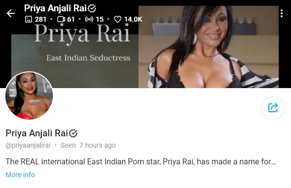 priyaanjalirai OnlyFans Account