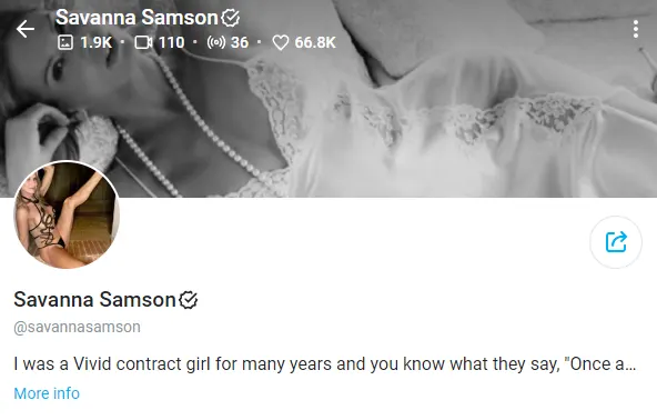 savannasamson OnlyFans Account