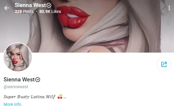 siennawest OnlyFans Account